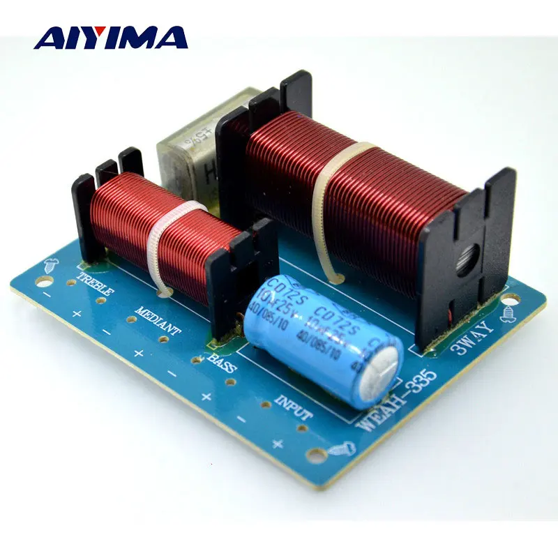 AIYIMA 3 way 200 Вт 8ohm аудио Динамик делитель частоты Усилитель кроссовер фильтр для KTV