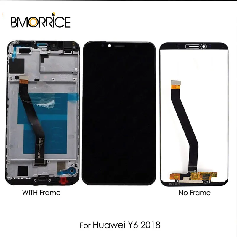 ЖК дисплей для Huawei Y6 2018 ATU LX1 L21 LX3 сенсорный экран дигитайзер Prime сборка Замена с