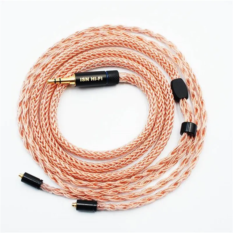 

Аудио C16 16 акций монокристаллический медный Hi-Fi аудиофильский кабель IEM