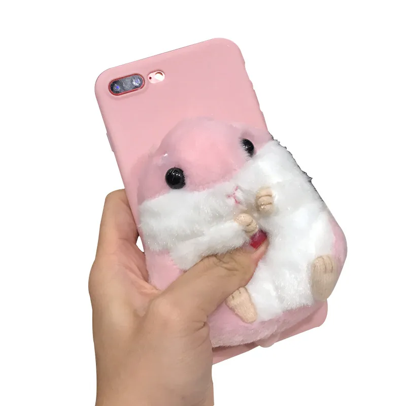 Ainike милый хомяк Мягкий ТПУ чехол для телефона Samsung Galaxy S6 S7edge S9Plus Note10 A20 A8S A51 J8 A750 3D