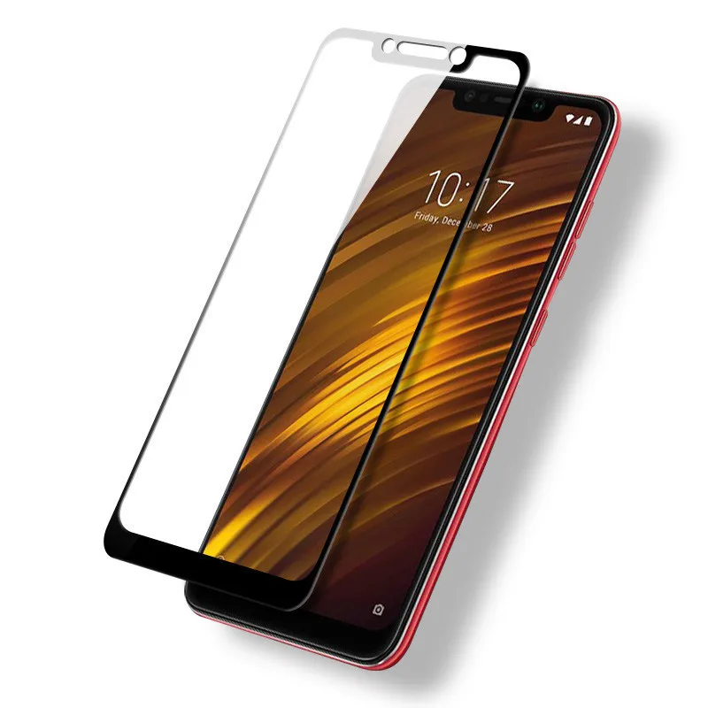 2 шт. стекло для Xiaomi Pocophone F1 Защитная пленка экрана телефона закаленное Poco