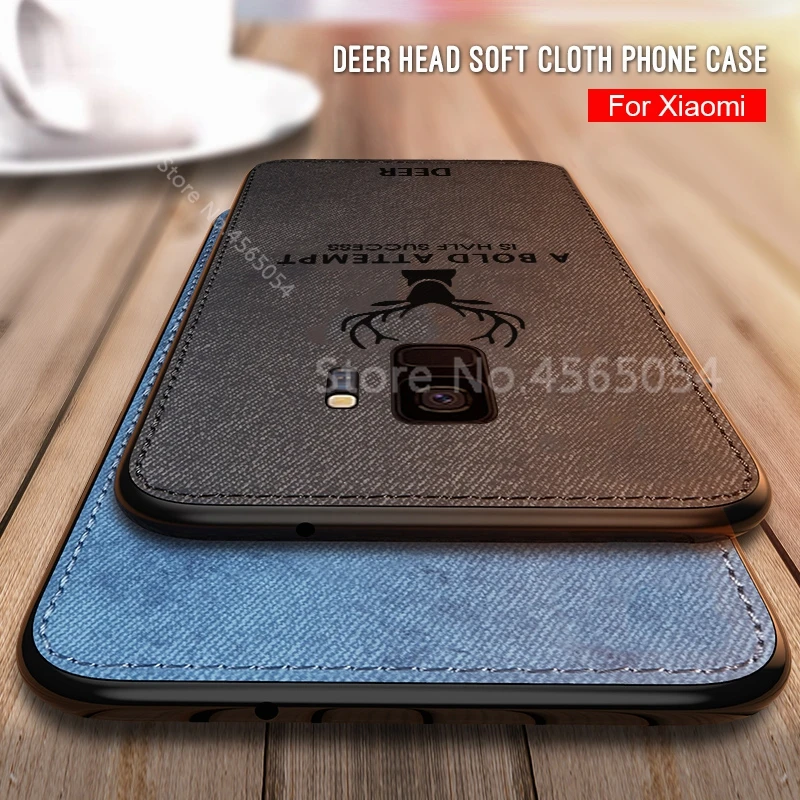 Deer Fabric Coque For Samsung Galaxy Note 9 8 S9 S8 Plus Capa Cloth Cover A8 A6 A9 Star 2018 J3 Pro J4 J5 J7 |