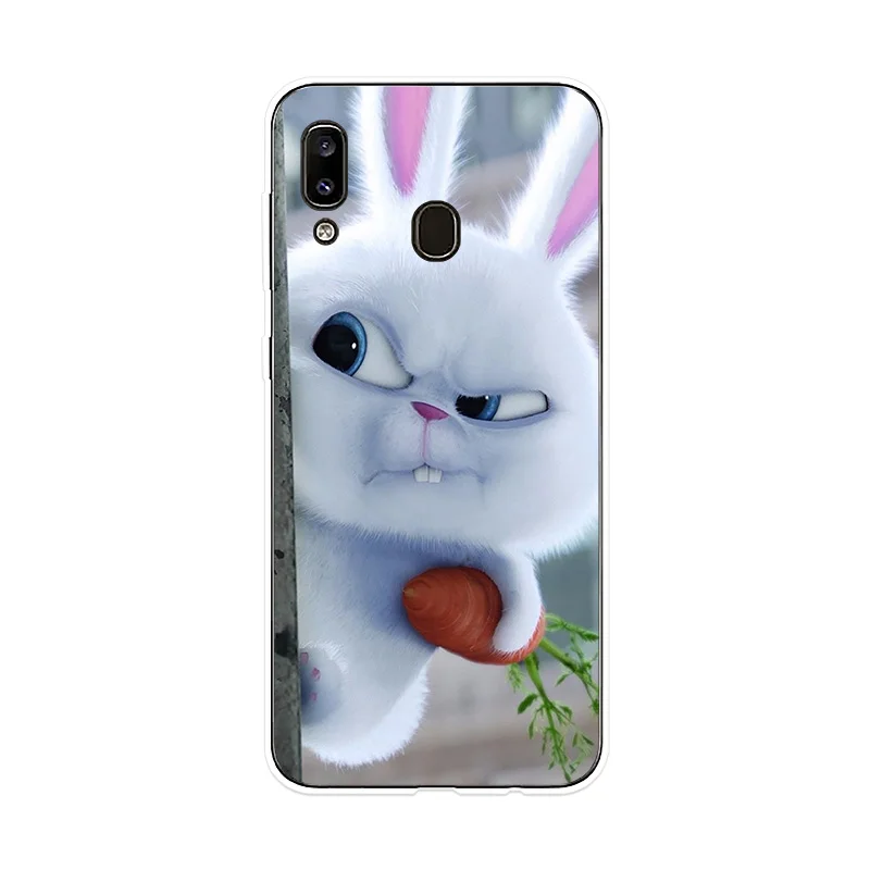 Чехол для телефона Samsung Galaxy A10 A20 A20e A30 A40 A50 A60 A70 A80 A90 чехол Кролик бабочка M10 M20 M30 |