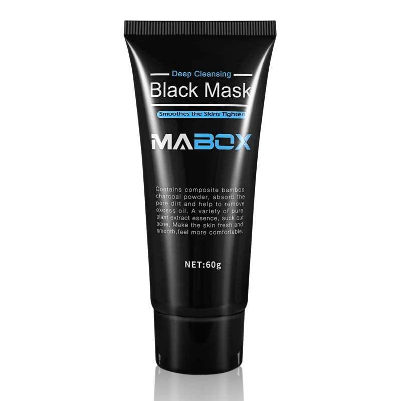 1pcs Black Mask Peel Off Bamboo Charcoal Purifying Blackhead Remover Deep Cleansing for Blemishes WrinklesFacial | Красота и здоровье