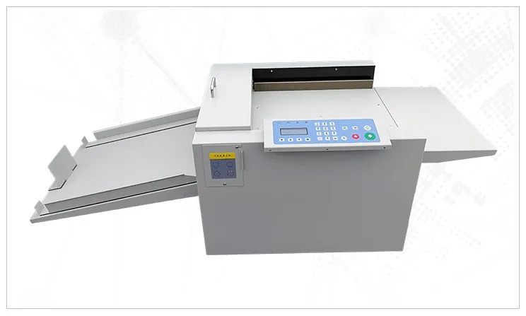 

Automatic Paper Creaser Perforator Machine 2 in 1 Paper Creasing and Perforating Machine Book Spine Crease 110V or 220V