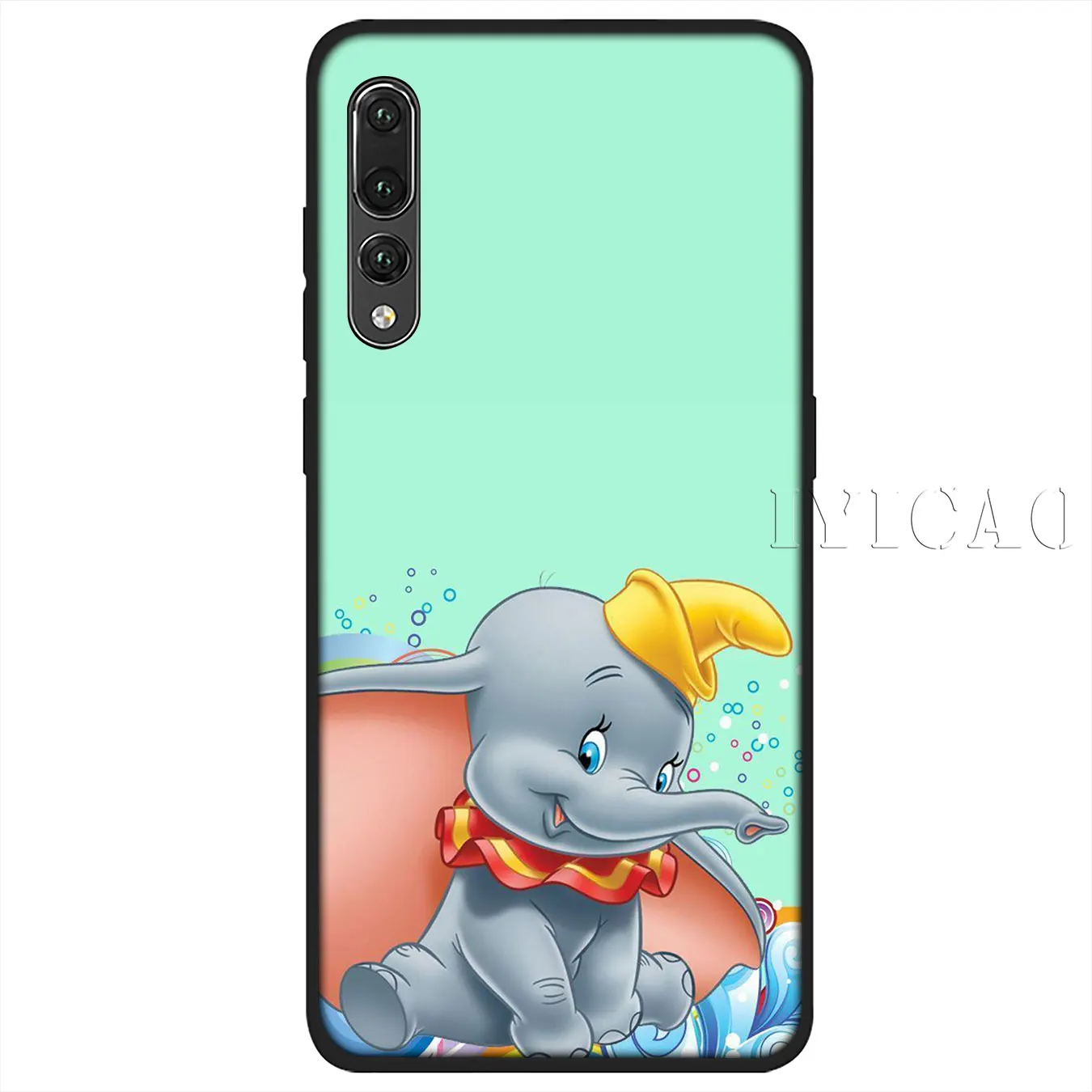 Забавный Мягкий силиконовый чехол IYICAO для Huawei P30 P20 Pro P10 P9 P8 Lite Mini 2017 2016 P smart Z 2019 |
