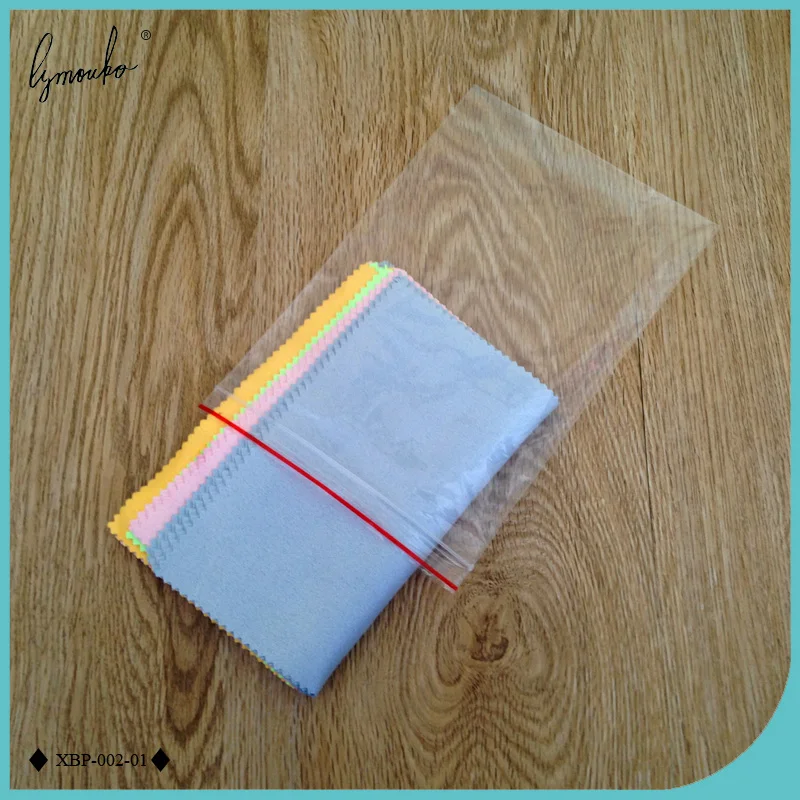 Lymouko 20 шт./лот 12*17 см Ткань для упаковки контактных линз сумки Ziplock с замком на
