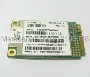 Устройство док станция Qualcomm Gobi2000 60Y3263 мини PCI express 3G с функцией EV DO HSDPA WCDMA WLAN Card
