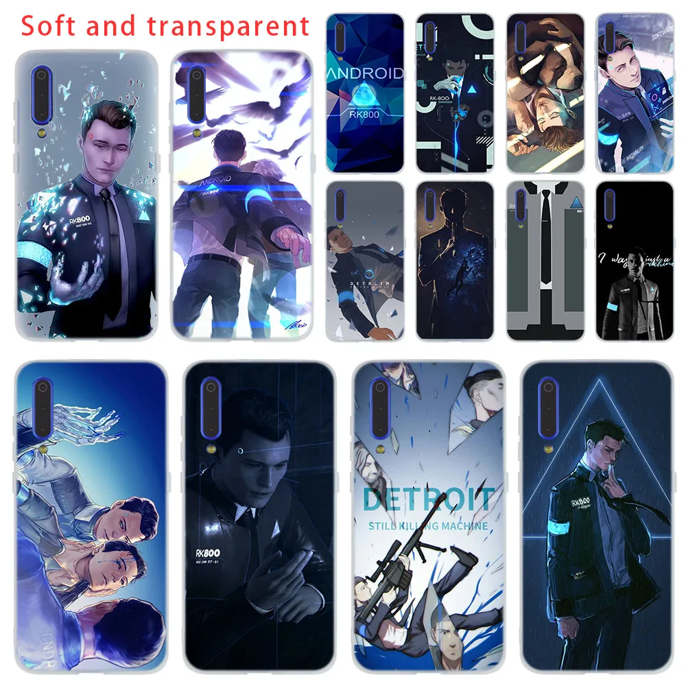 Мягкий чехол для Xiaomi 9 8 A2 A3 lite Mi 9t CC9 9se 5X 6 10 Max3 6X Note10 Pro coque из Детройта стать