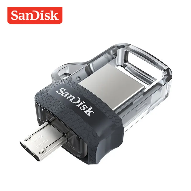Sandisk USB флеш-накопитель 128 Гб 64 ГБ 32 ГБ 16 ГБ USB 3,0 двойной OTG флеш-накопитель высокоскоростной 150 м/с мини-карта памяти для телефона на Android