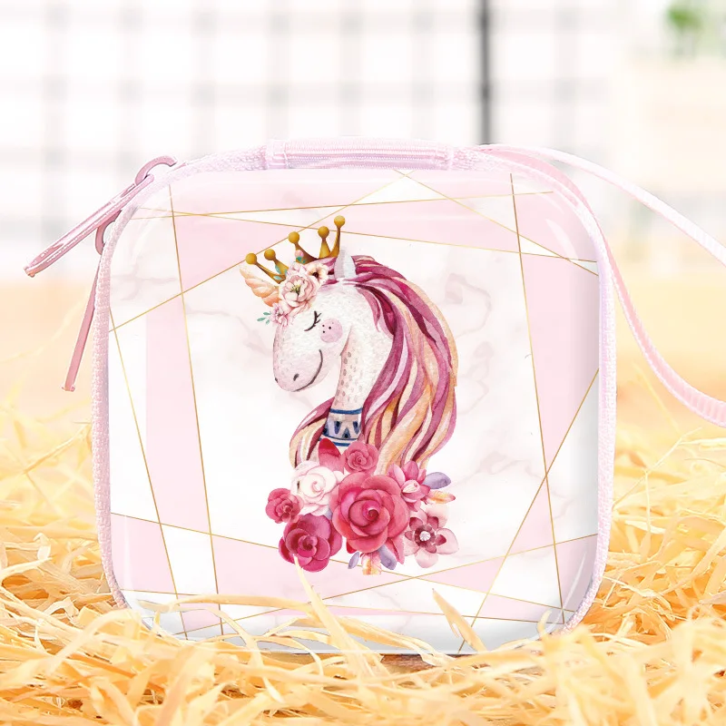 Christmas Cartoon Animal Unicorn Flamingo Coin Purse Birthday Gifts Party Baby Shower Boy/Girl Gift Accessories Favors Supplies | Дом и сад