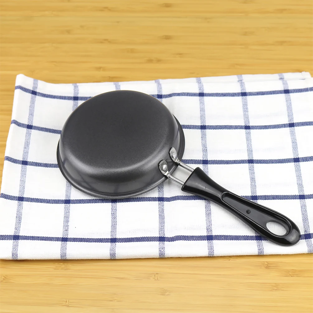 Uarter Mini Portable Non-Stick Frying Pan Pot Saucepan Pancake Omelette Breakfast Cooking Kitchen Cookware | Дом и сад