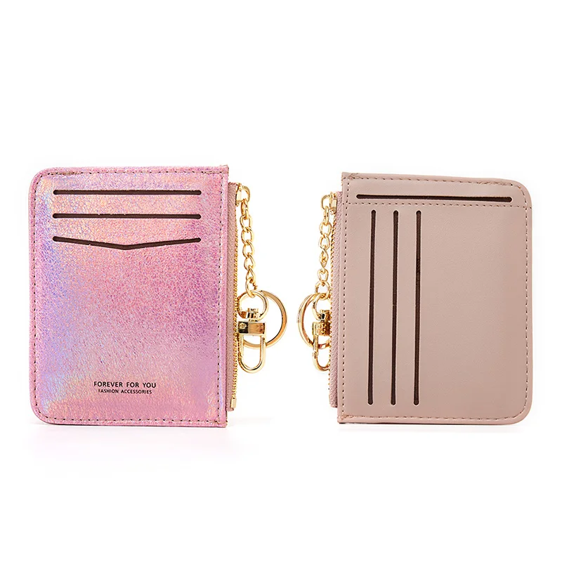 Wallet women Best Selling New Small Change Card Bag Bright Hand Key Double-sided Available Multi-function | Багаж и сумки