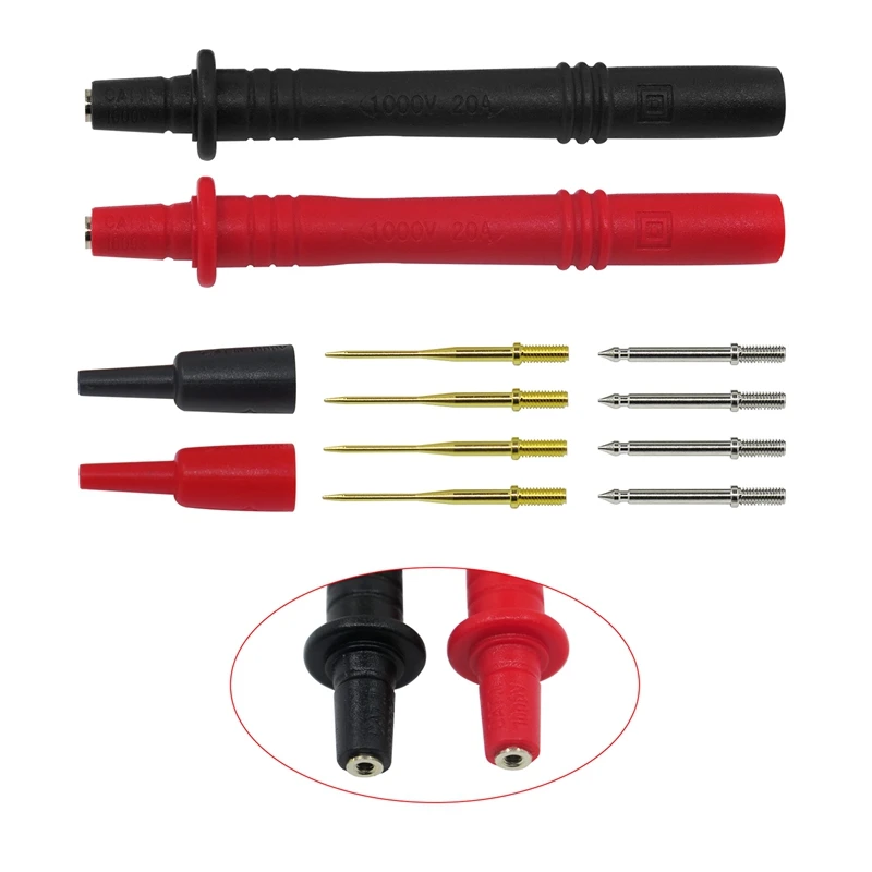 P1300B + Multimeter Needle Probe Set Multifunction Replaceable Clamp Multi Meter Test Lead Kits Alligator Clips | Обустройство дома