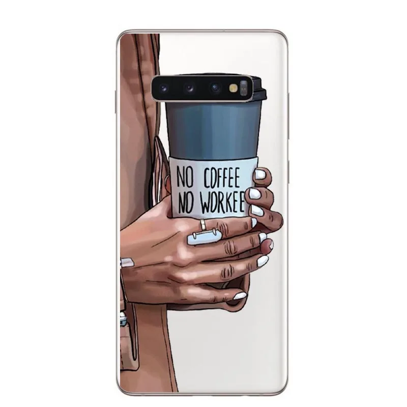 TPU Для samsung Galaxy S10 E Lite чехол S10Plus силиконовый чехол ТПУ чехол для телефона для samsung S10 Plus G975F S 10 SM-G973F чехол мягкий - Цвет: TPU