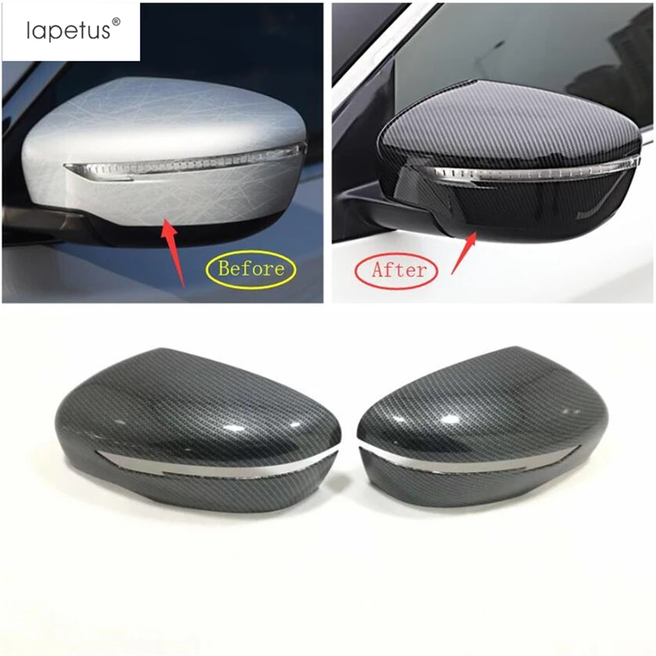 Аксессуары Lapetus для Nissan Qashqai J11 2014 2020 комплект крышек зеркала заднего вида из АБС