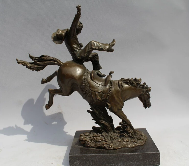 12 &quotКитайский Бронзовый Мраморный Искусства и Украшения Дома Отдыха Лошадь