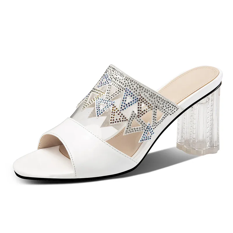 Женские Классические сандалии FEDONAS классические туфли из натуральной кожи на