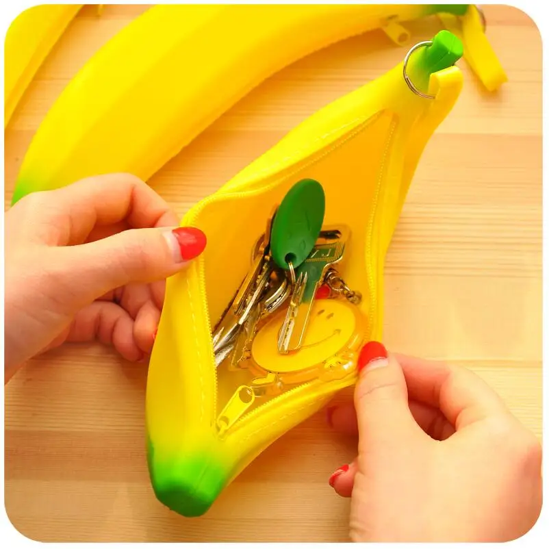 2017 новый creative портмоне женская фрукты формы мешок монет дикие милые сумки