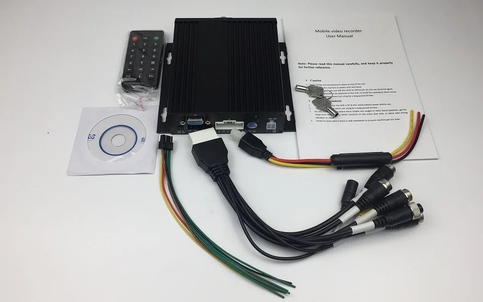 4CH * AHD 720 P/D1 Автомобильный Мобильный DVR аналоговый видео аудио вход сейсмическая