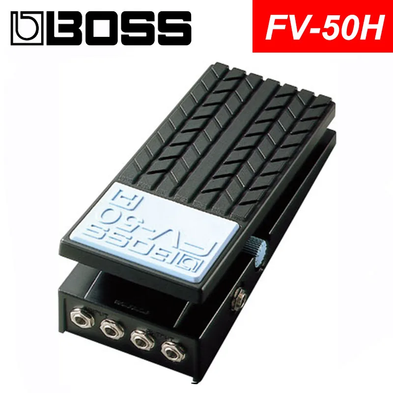 Boss FV-50H/FV-50L педаль громкости с высоким импедансом/набор педалей StereoVolume с медиаторами, сумкой, полировочной тканью и струнами - Цвет: FV-50H