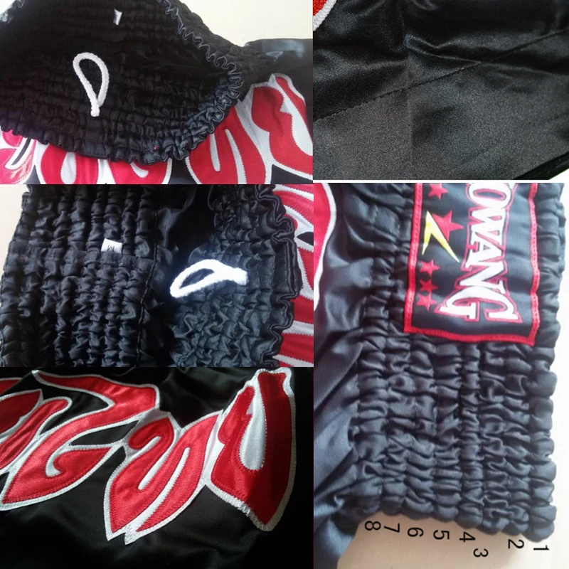 Детские шорты унисекс для взрослых высокое качество сатиновые с вышивкой