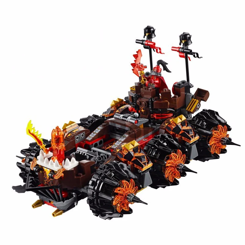 10518 14018 Nexus Knights Siege модель машины Строительные наборы совместимы с lego 8017 3D кирпичи