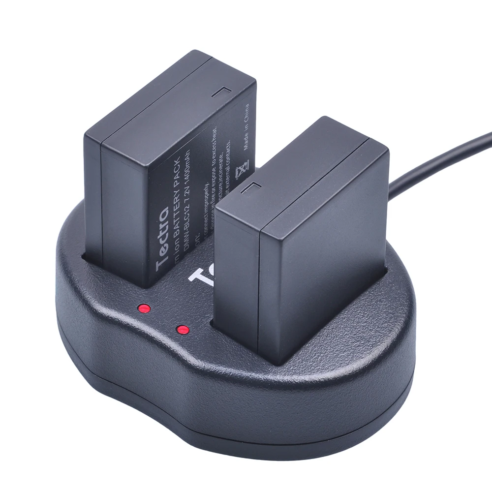Двойное зарядное устройство USB для планшетов головного света DMWBLC12 BLC12 BLC12PP