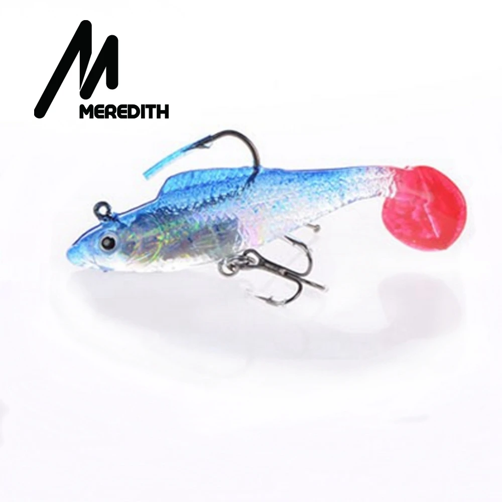 От магазина MEREDITH 2.76in наживки джиг головки для соленой воды Пресноводная Рыбалка