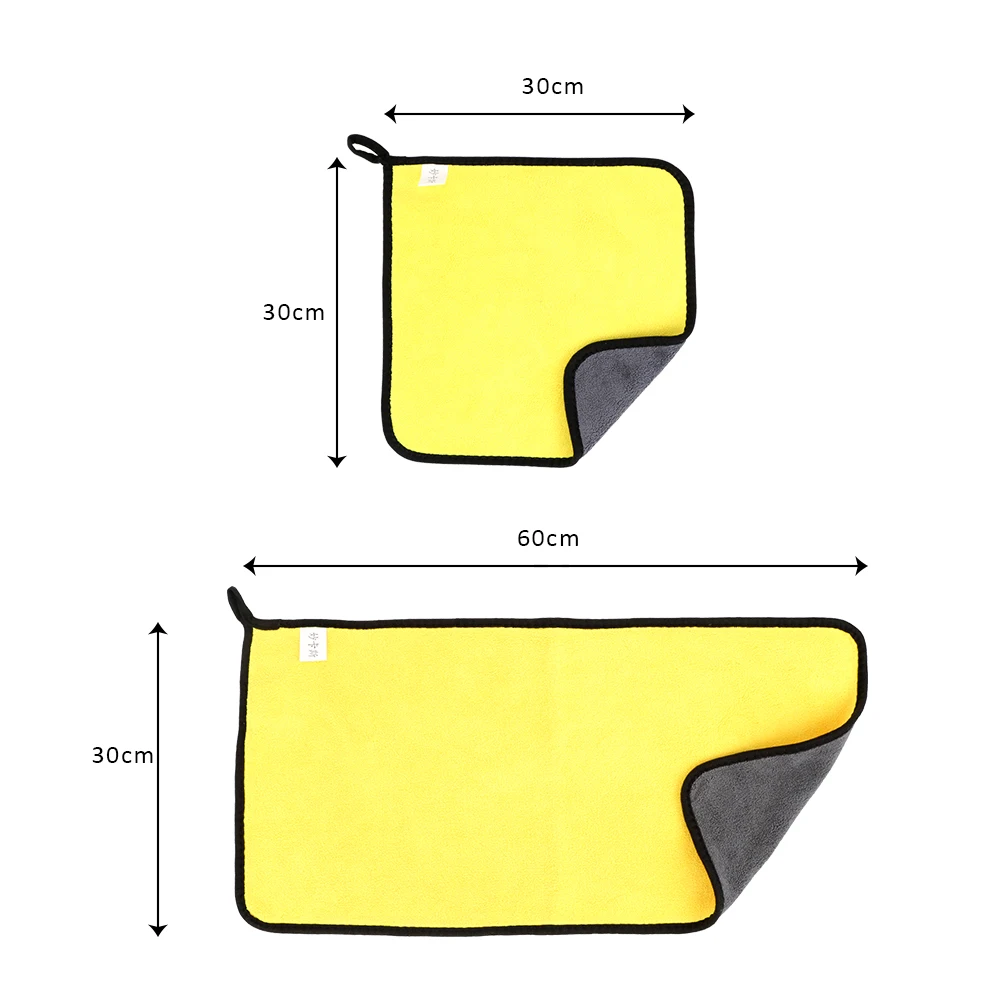 

LEEPEE For Volkswagen For Toyota Cleaning Drying Cloth Tool Ultra Soft Microfiber Cloth Car Wash Towel Auto Care Detailing