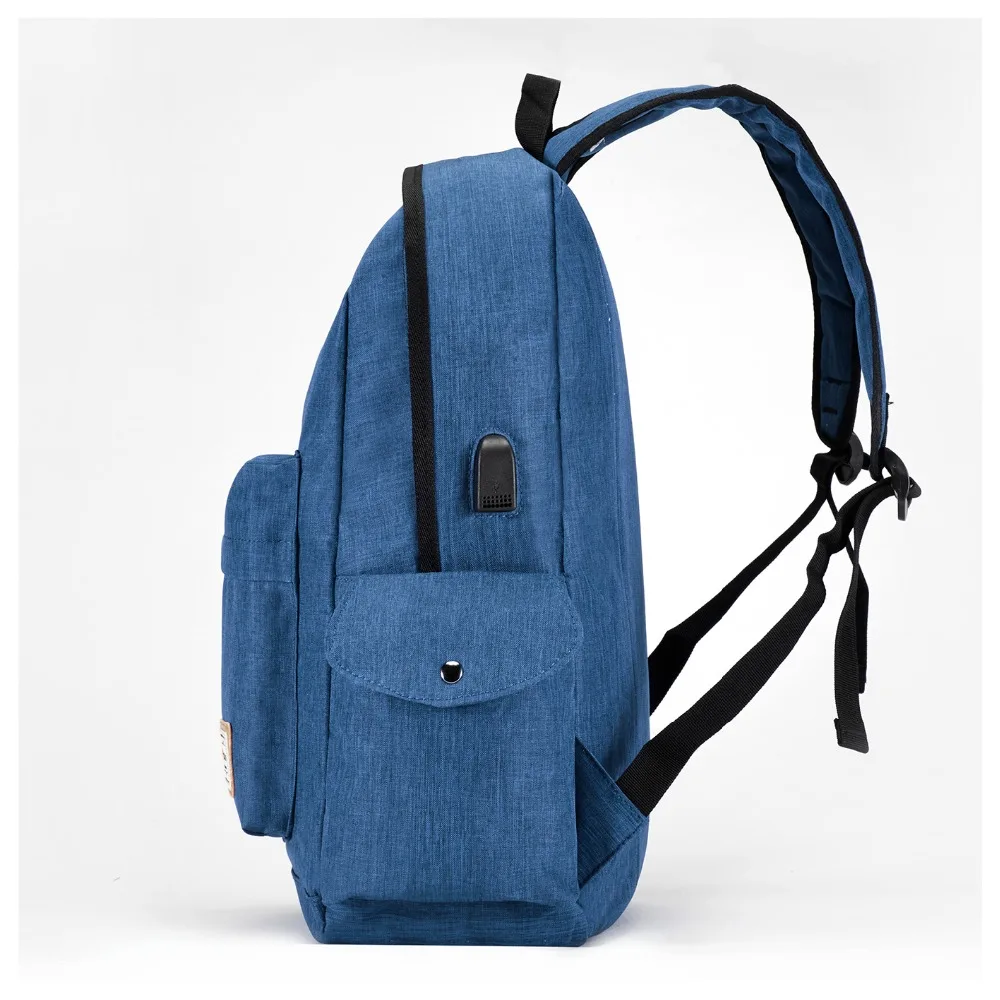 Modoker USB зарядный порт рюкзак для ноутбука со школьной сумкой путешествий колледжа