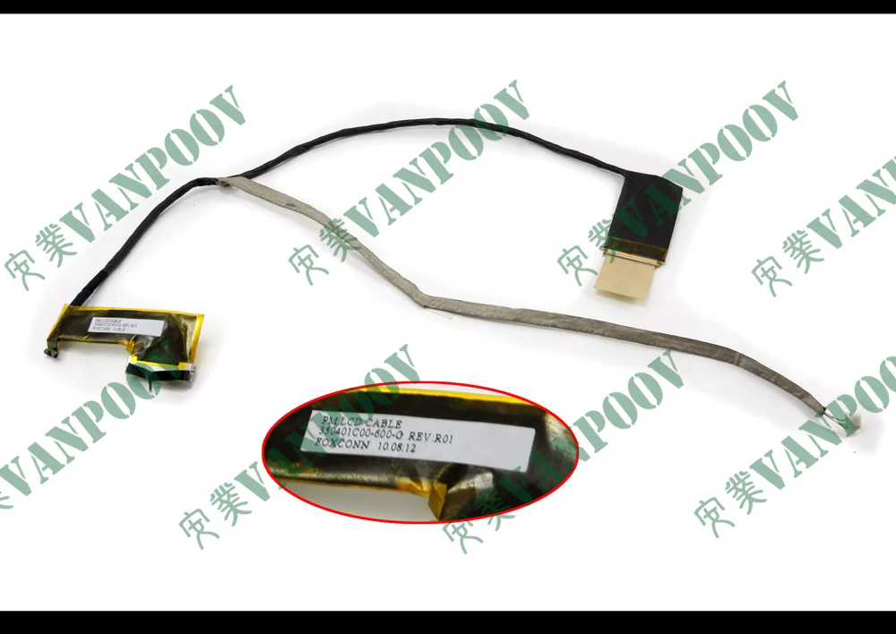 

Genuine New PM Laptop Video Flex LCD screen cable for HP Compaq G62 G62-a00 LCD Video Cable CCD - 350401C00-600-G