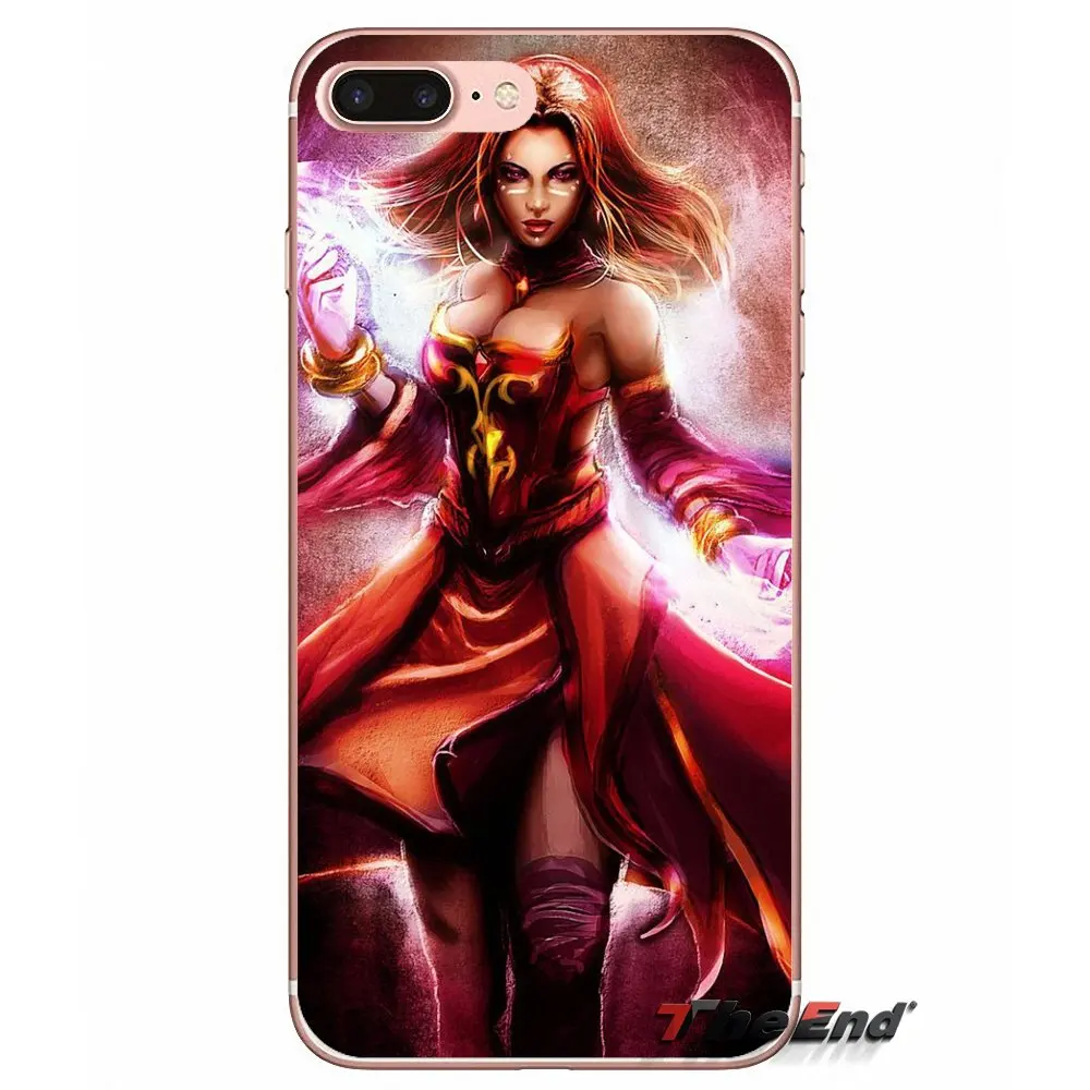 Lina Inverse dota 2 художественный Силиконовый ТПУ чехол для Sony Xperia Z Z1 Z2 Z3 Z5 compact M2 M4 M5 E3 T3 XA
