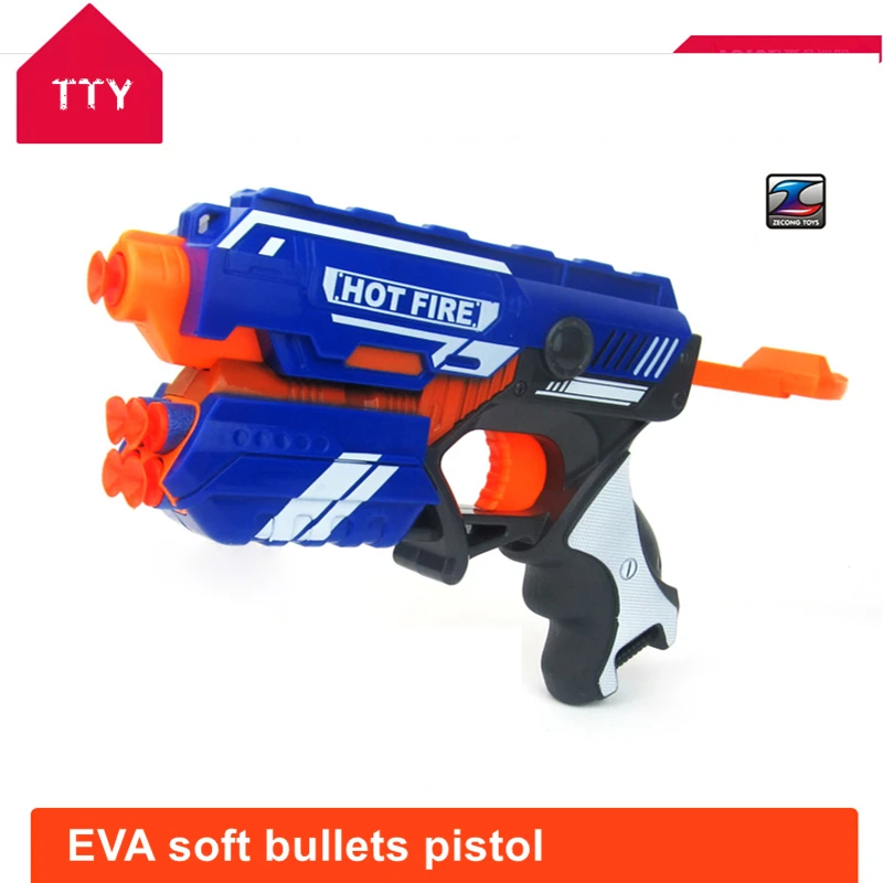 Лидер продаж крутой мягкий игрушечный пистолет с пулями пластиковая снайперская