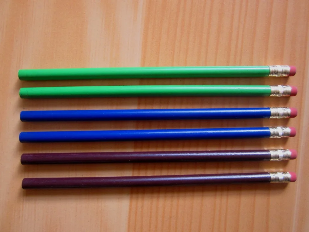 S Rubber Pencils Mini Promotional Color Pencil Set