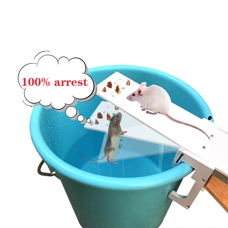Новый автоматический сброс ловушка для мыши не убивает Никаких ядовитых ловушек