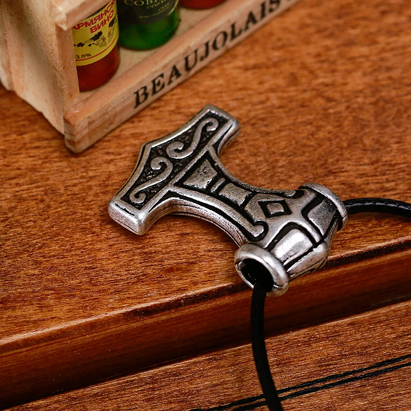 1 шт. кулон молоток древнее племя этнический Mjolnir коробка амулеты и талисманы