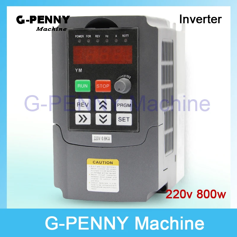 220 В 800 Вт VFD переменной частоты инвертор 1HP Вход 3HP Выход ЧПУ мотор шпинделя