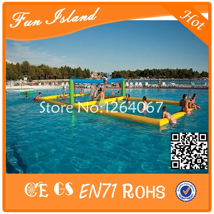 Бесплатная доставка надувной бассейн волейбол водный спорт игра игрушка