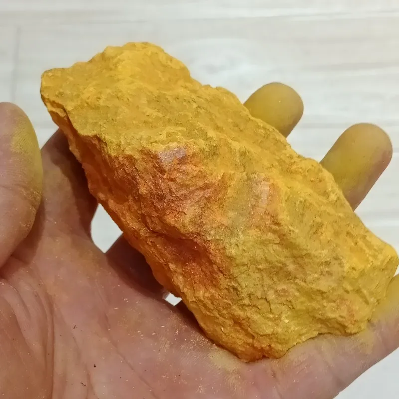 DHXYZB 100 500 г AAAAA красивый натуральный орпимент сульфид мышьяка кристаллический