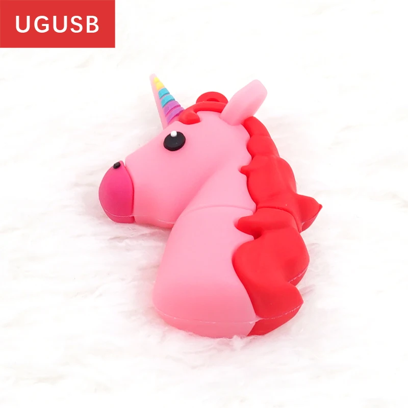 Мультфильм Единорог карту флэш-памяти с интерфейсом usb флешки Флеш накопитель