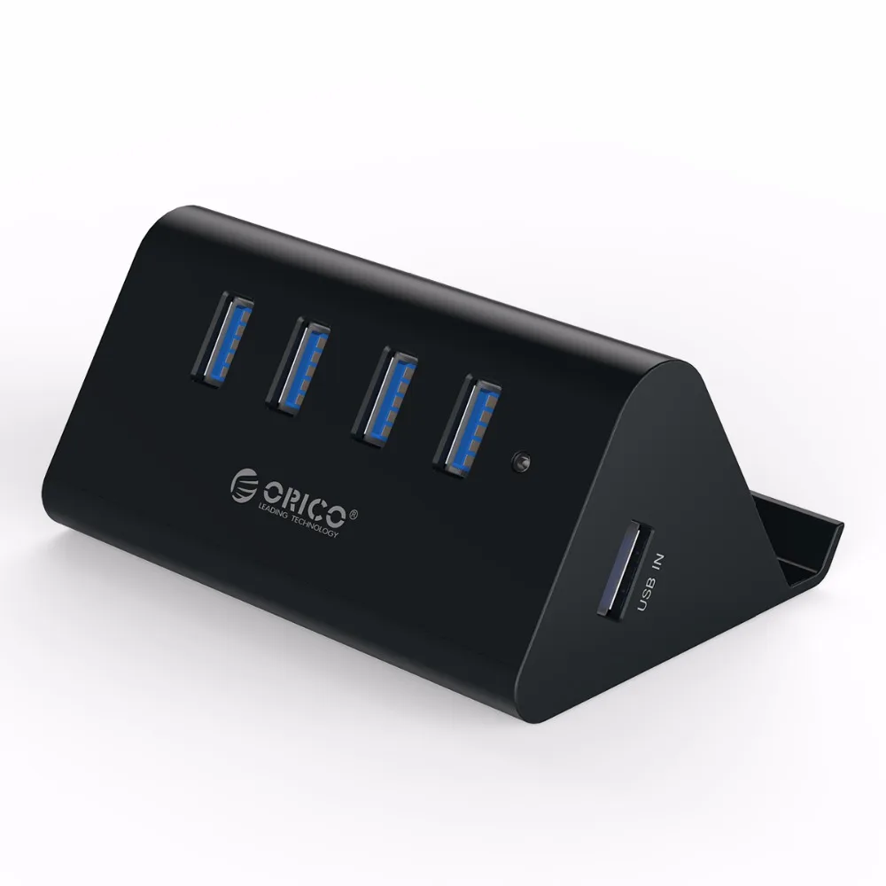 ORICO 4 порта s 5 Гбит/с высокоскоростной USB концентратор USB3.0 сплиттер адаптер с Micro USB порт питания Для iMac Компьютерные аксессуары для ноутбуков
