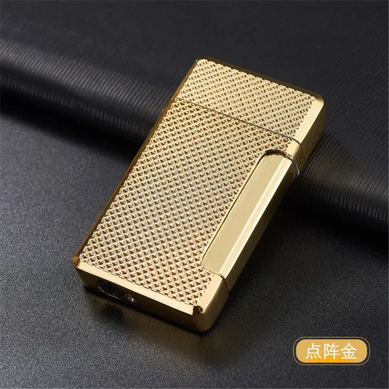 Бутановый струйный фонарь для сигарет Boutique Mini Side Push Защита от ветра зажигалка