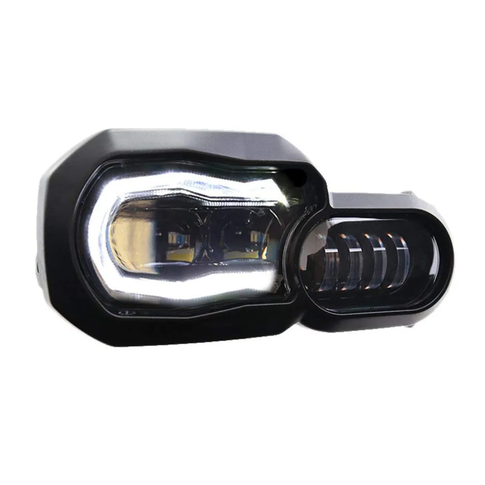 Светодио дный фар DRL Белый Amgel Eyes для BMW F650GS F700GS F800GS светодио F800R Мотоциклетные