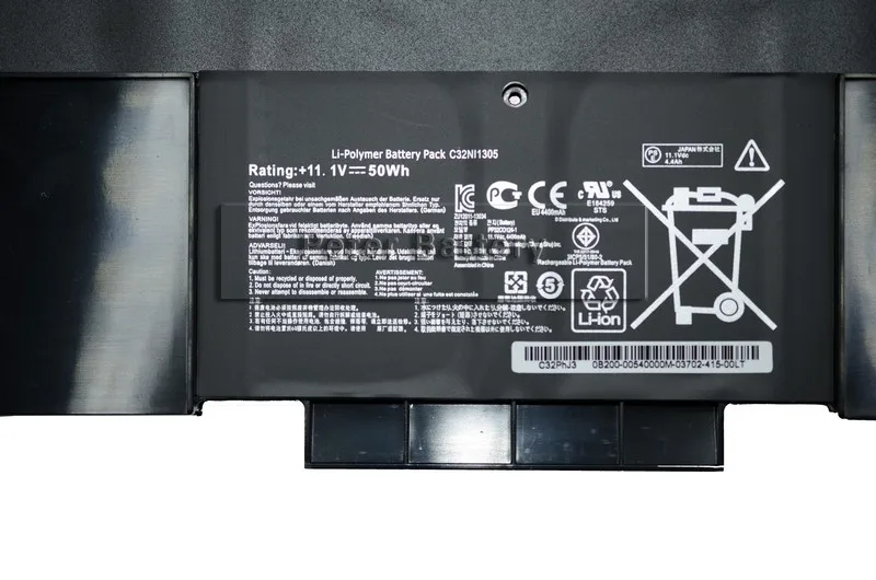 JIGU 11 1 В 50WH Оригинальный Новый C32N1305 Аккумулятор для UX301LA сменные батареи |