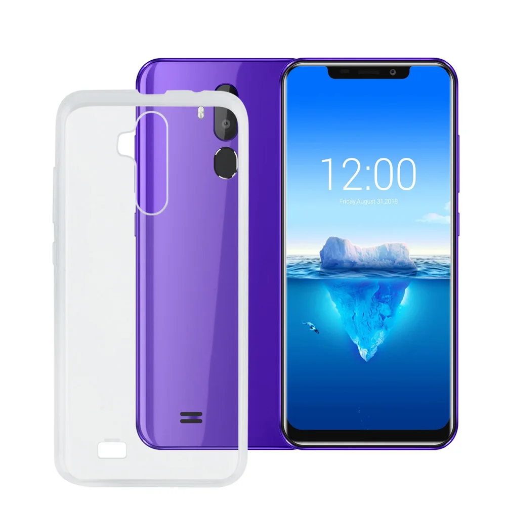 Специальный чехол для Oukitel C12 Pro мягкий из ТПУ Оригинальный мобильного