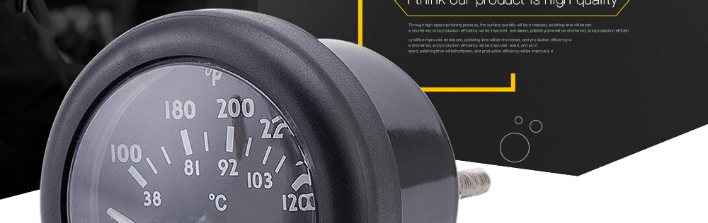12V VDO Датчик температуры воды 38~ 120C/100~ 250F 12 V/24 V опционально