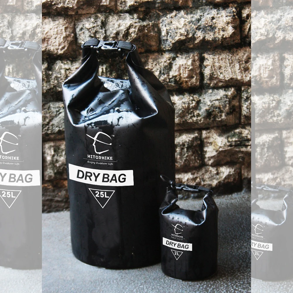 Портативная сумка для рафтинга водонепроницаемая складная дайвинга объемом 5 л/25