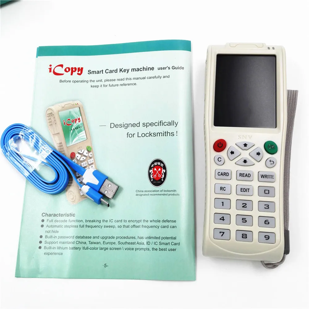 Английская версия новейший iCopy 3 с полной функцией декодирования смарт-карты ключ
