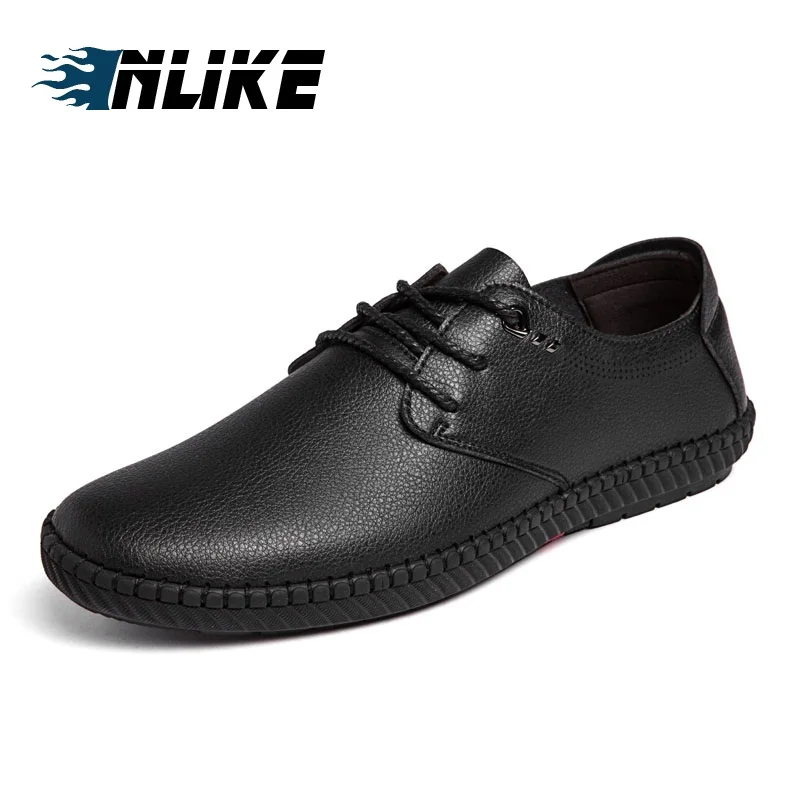 

INLIKE Luxury Brand Leather Shoes Men Loafers Coiffeur Mens Casual Shoes Hot Sale Work Shoes